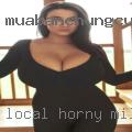 Local horny milfs personal
